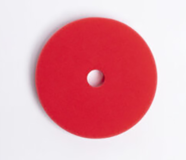 TAMPONE IN SPUGNA – MEDIO/DURO – ROSSO CONICO – 150X25MM