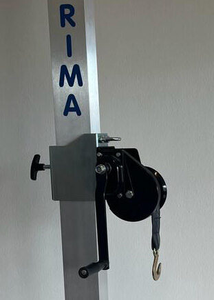 VERRICELLO RBW1500 C/FRENO AUTOM. FASCIA 50mm C/GANCIO PORTATA 681 Kg