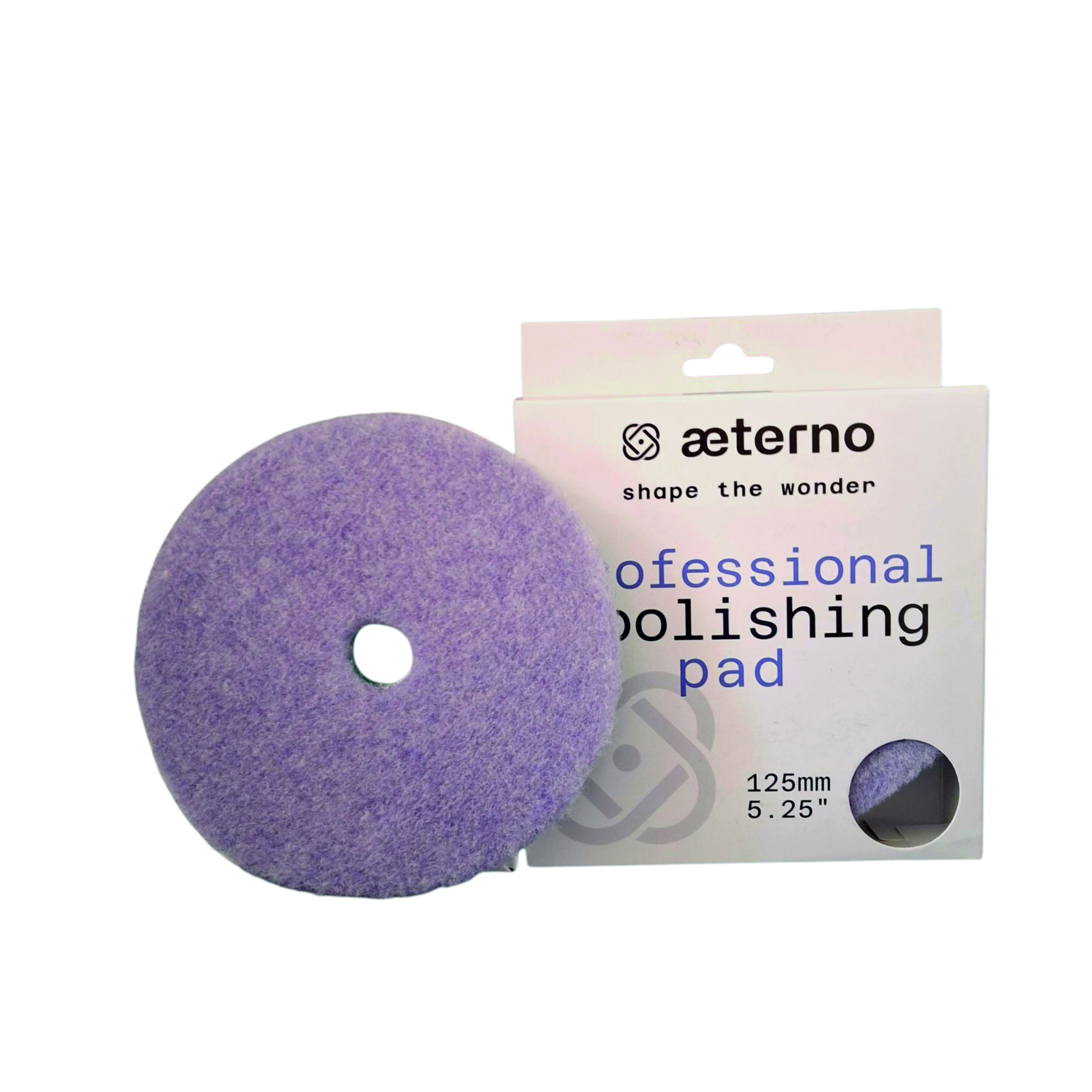 TAMPONE VIOLA MISTO LANA CON INTERFACCIA IN SPUGNA - 2 PZ
125 MM