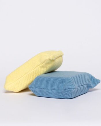 APPLICATORI IN MICROFIBRA  GIALLO/ BLU