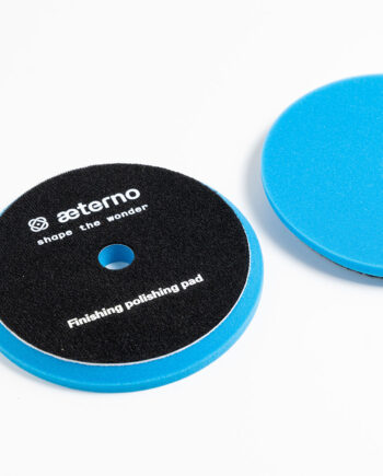 BLUE  TAMPONE IN SPUGNA BLU DA FINITURA  FINISHING POLISHING PAD ø 150 mm.