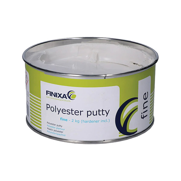 STUCCO POLIESTERE 2KG + INDURENTE - FINE